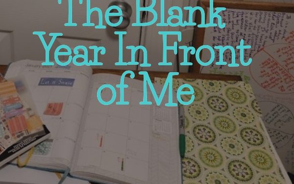 The Blank Year In Front Of Me